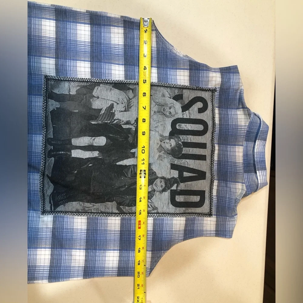 ❤️SOLD❤️ Handmade vest The Hocus Pocus Sanderson Sisters SQUAD Womens Med - Picture 8 of 11